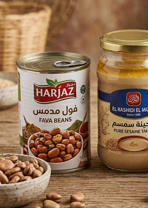 Product Photo: Americana Egyptian Recipe Fava Beans (Ful) 400g